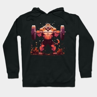 tiger deadlift Hoodie